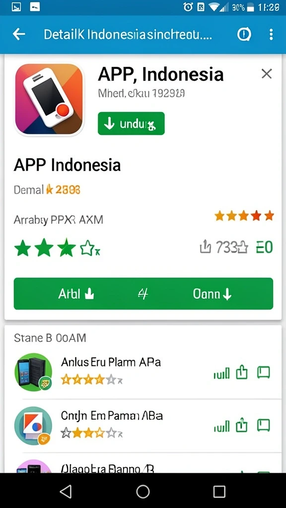Tampilan mesin slot yang berwarna-warni dan menarik.