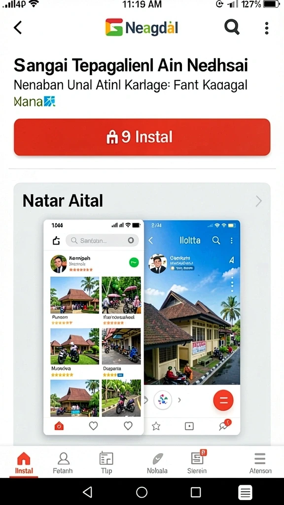 Tampilan antarmuka yang menarik dan mudah digunakan.
