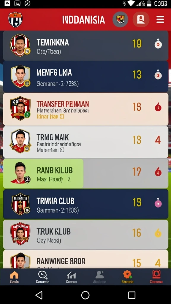 Tampilan antarmuka yang user-friendly dan atraktif.
