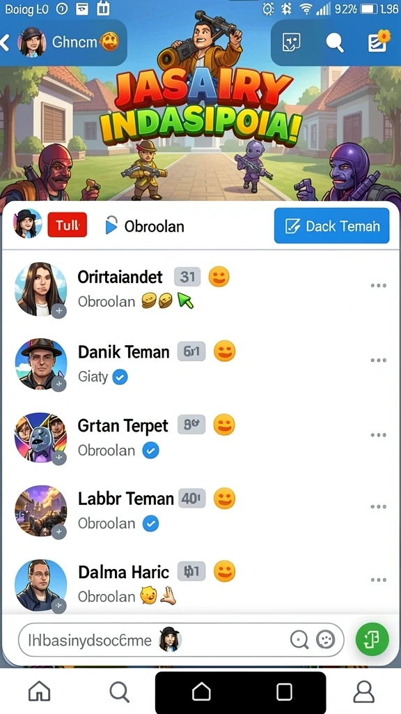 Fitur multiplayer yang memungkinkan bertanding dengan teman.