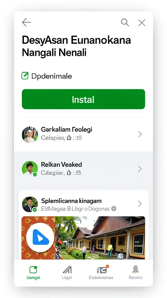 Fitur sosial untuk bermain dengan teman-teman.