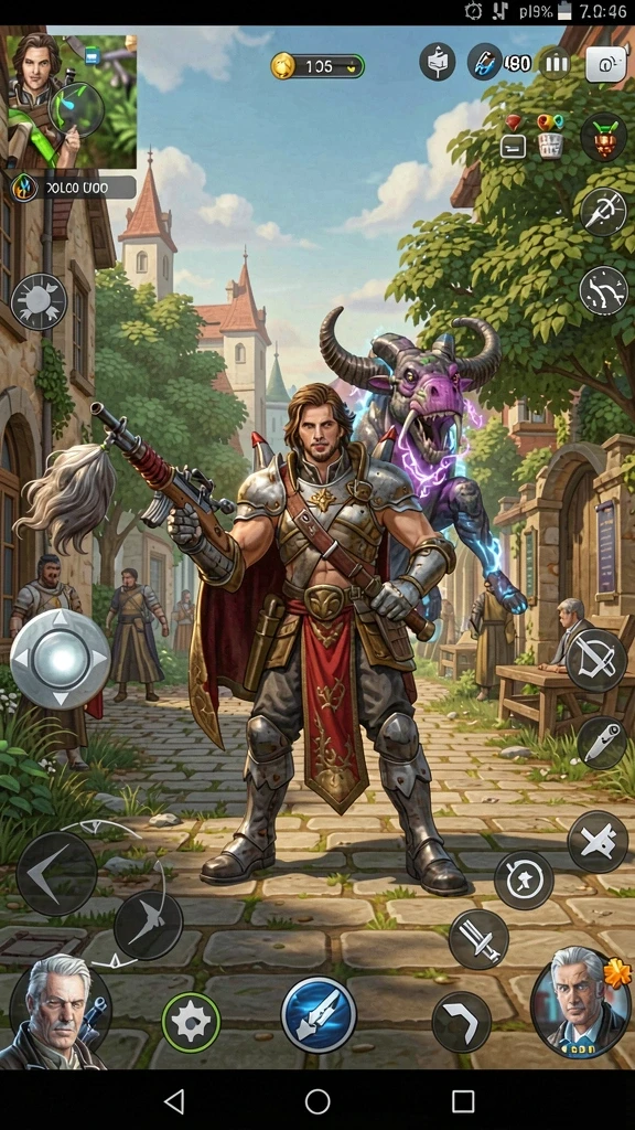 Screenshot memperlihatkan mode multiplayer yang sedang berlangsung.