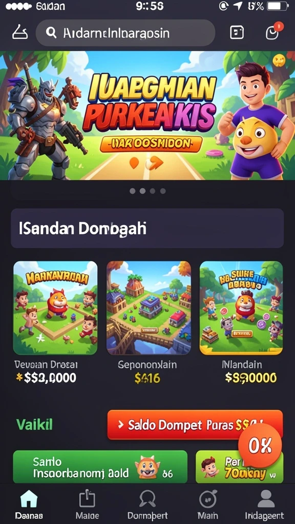 Karakter unik yang dapat dipilih pemain.