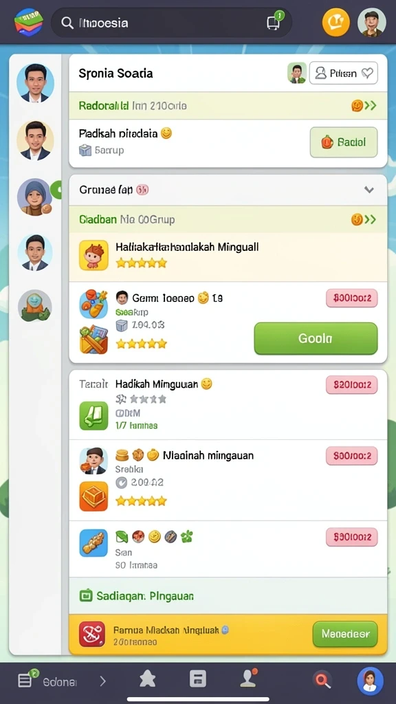 Screenshot menampilkan karakter utama dalam pertempuran.