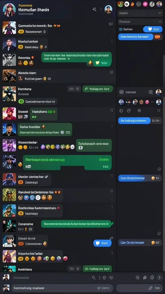 Tampilan menu yang user-friendly dan mudah dinavigasi.