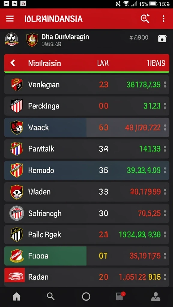 Menu permainan yang mudah dipahami dan dinavigasi.