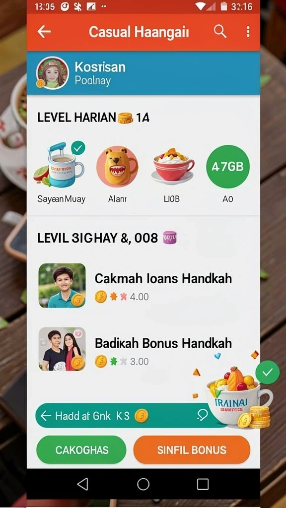 Tampilan awal DKK yang memukau dan menarik.