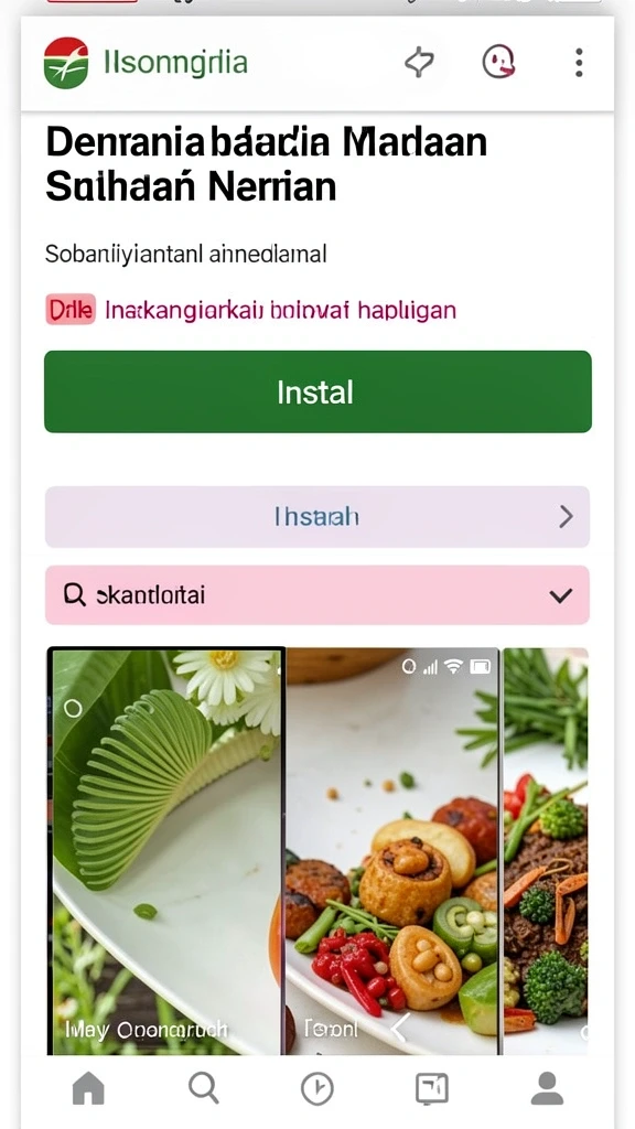 Gambar antarmuka pengguna yang intuitif dan menarik.