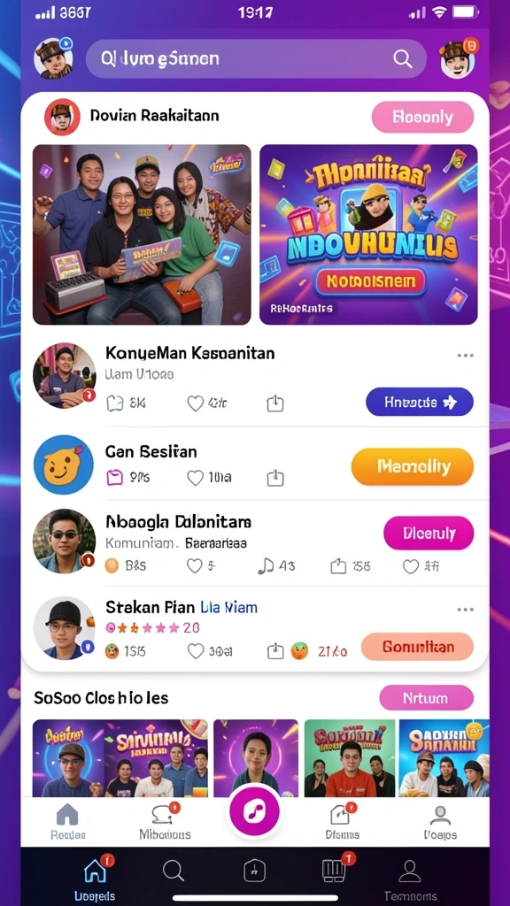 Tampilan antarmuka yang intuitif dan menarik.