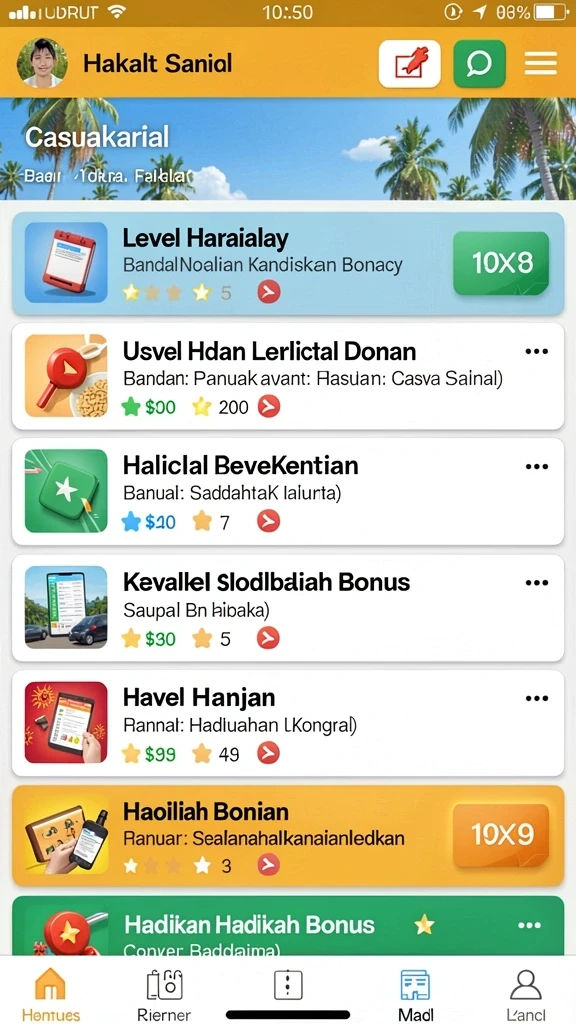 Screenshot event berhadiah menarik dalam KAKWIN.