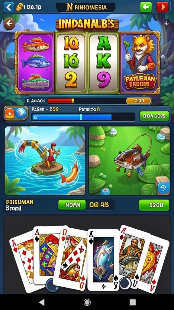 Screenshot memperlihatkan mode multiplayer dengan teman-teman.