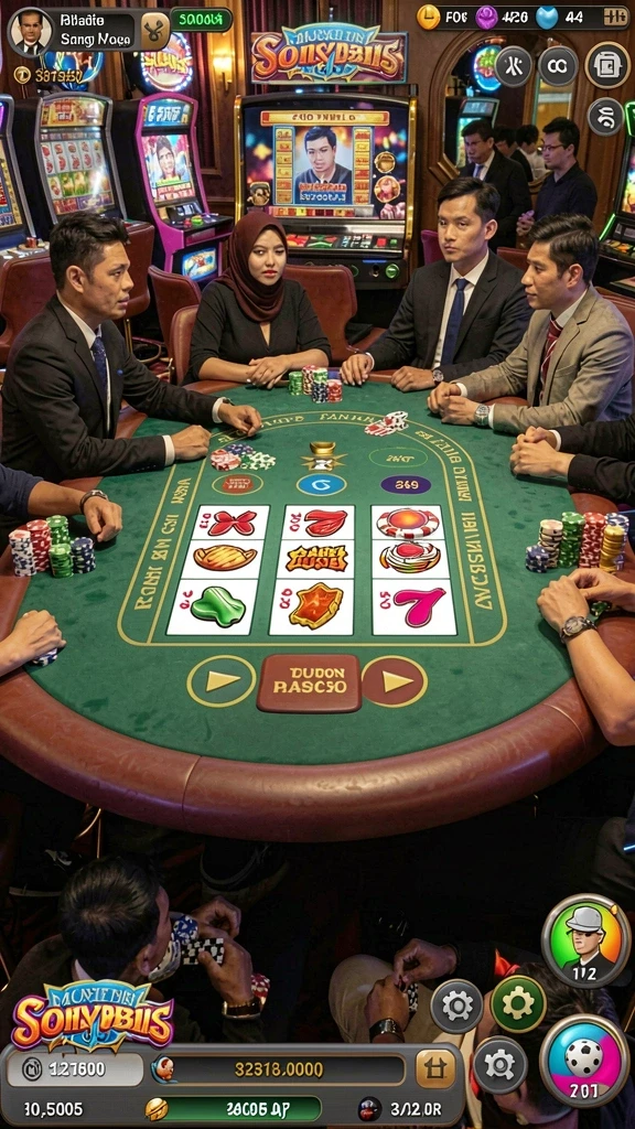 Tampilan menu utama L777 yang menarik.