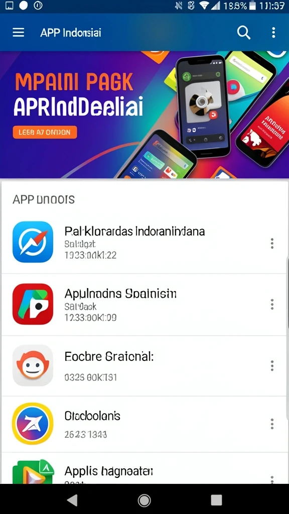 Tampilan awal permainan yang menawan.