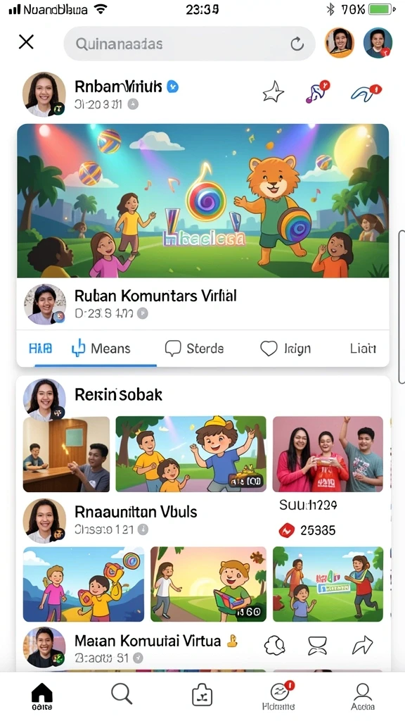 Pertarungan seru melawan berbagai musuh.