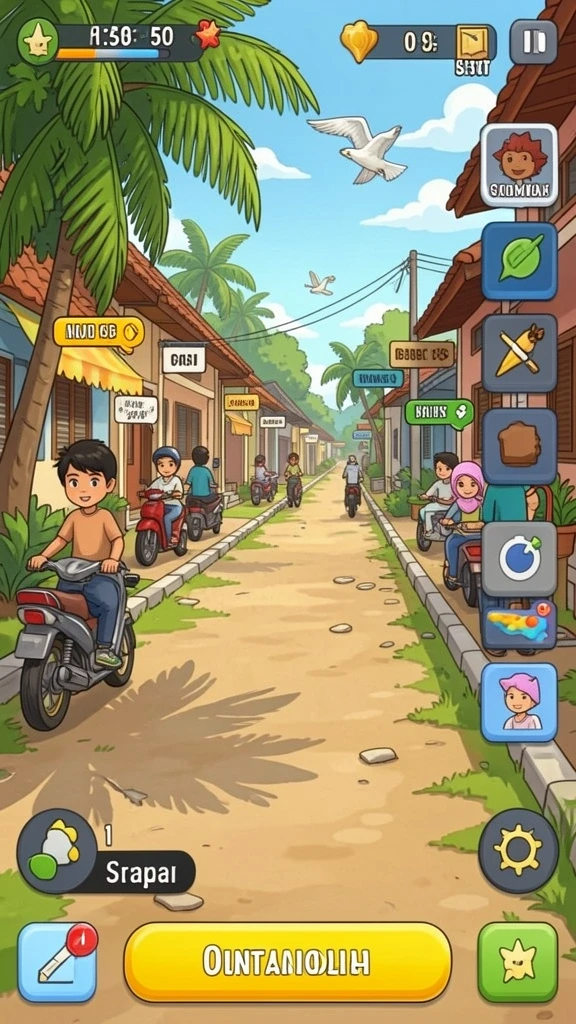 Tampilan antarmuka yang menarik dan mudah dinavigasi.