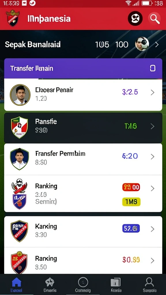 Tampilan awal yang menarik dan user-friendly.