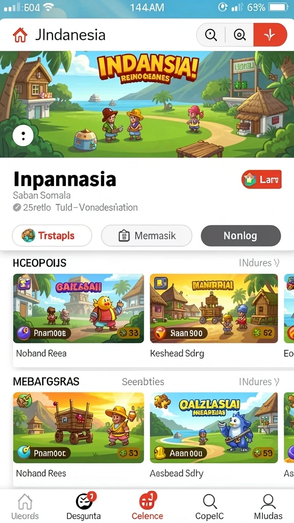Fitur turnamen menarik dengan hadiah besar.