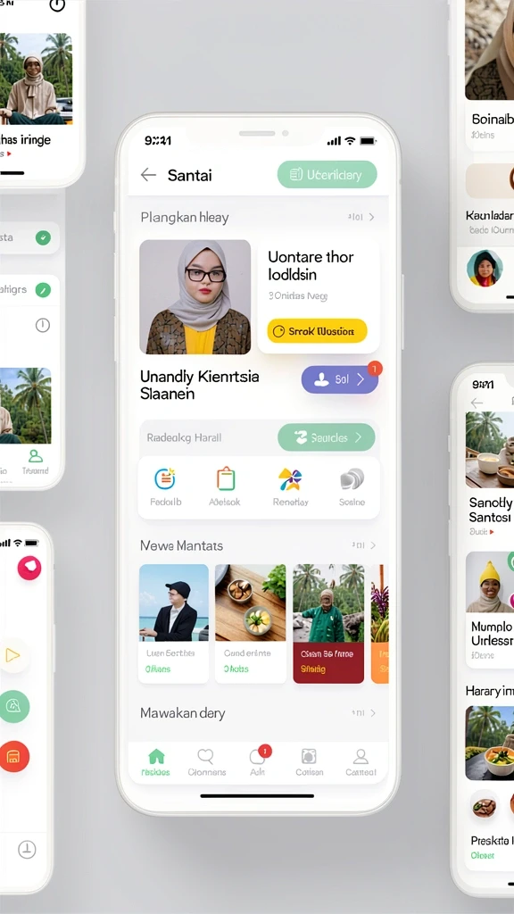 Tampilan antarmuka yang menarik dan mudah digunakan.