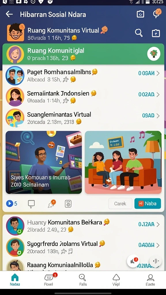 Fitur multiplayer yang seru untuk bersaing dengan teman.