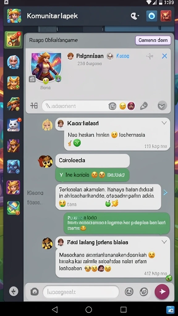 Tangkapan layar petualangan menakjubkan di MG525.