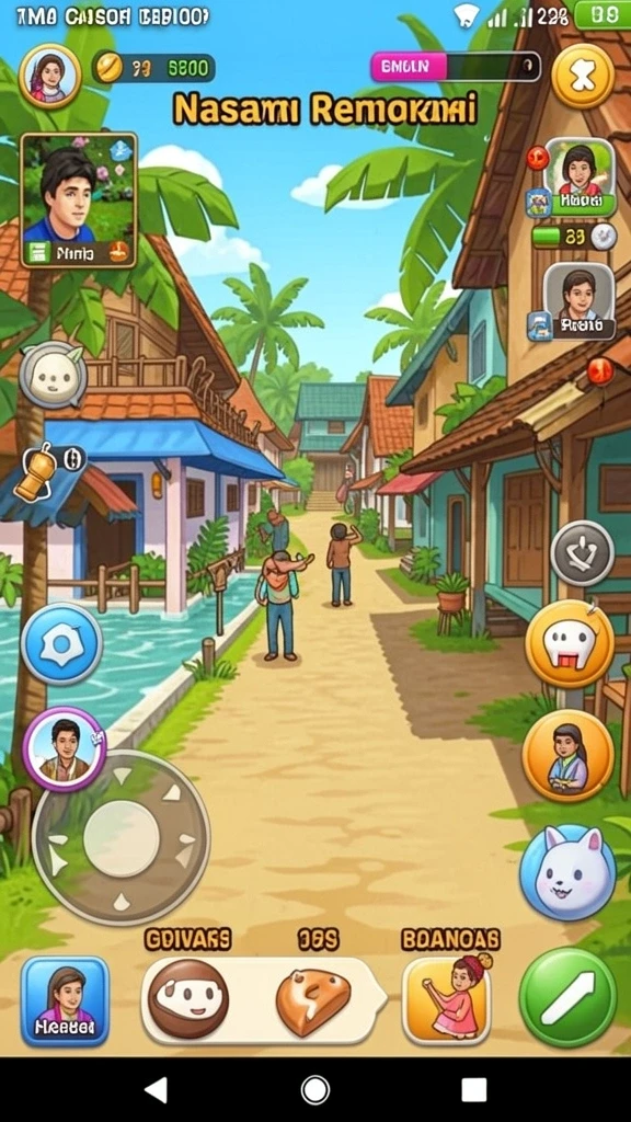 Mode multiplayer memungkinkan tantangan dengan pemain global.