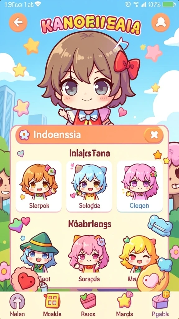 Tampilan permainan slot dengan grafis yang menarik.