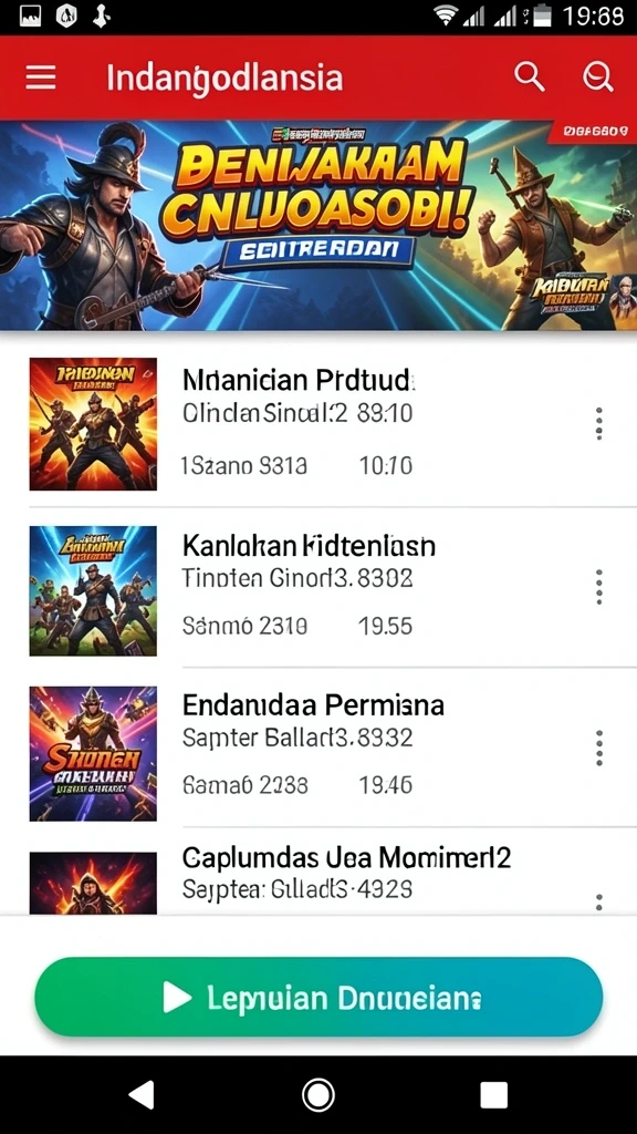 Karakter-karakter yang beragam untuk dipilih.
