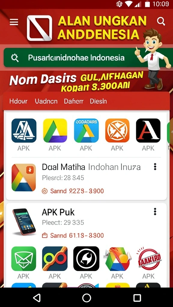Screenshot menunjukkan tampilan utama permainan yang menarik.