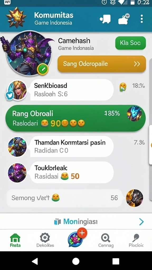 Tampilan antarmuka yang ramah pengguna.