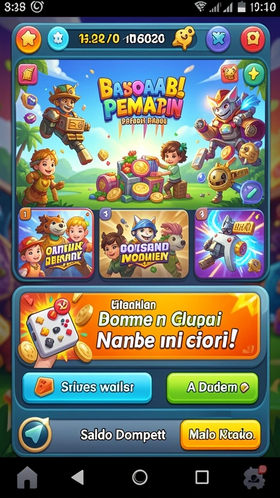 Screenshot menunjukkan karakter utama dalam perjalanan.