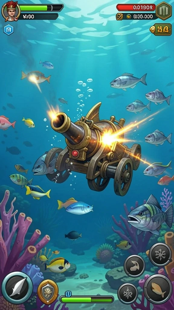 Tangkapan layar menampilkan pemandangan menakjubkan dalam game.