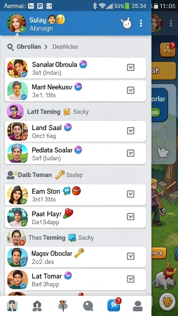 Tampilan antarmuka yang menarik dan user-friendly.