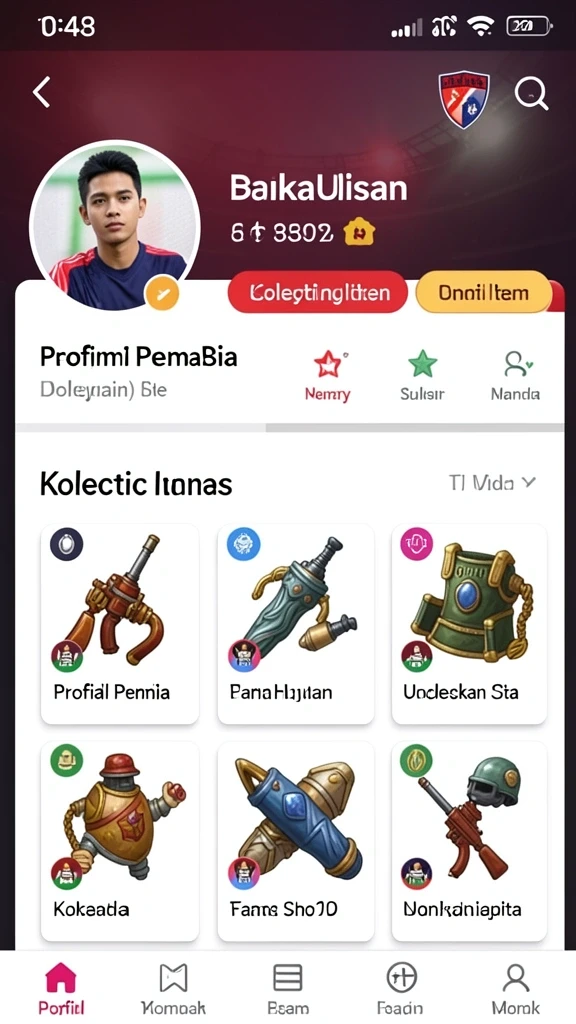 Karakter yang bisa disesuaikan sesuai dengan gaya permainan Anda.