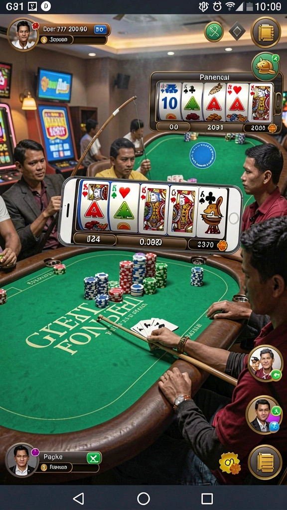 Interaksi antar pemain dalam komunitas SP666.