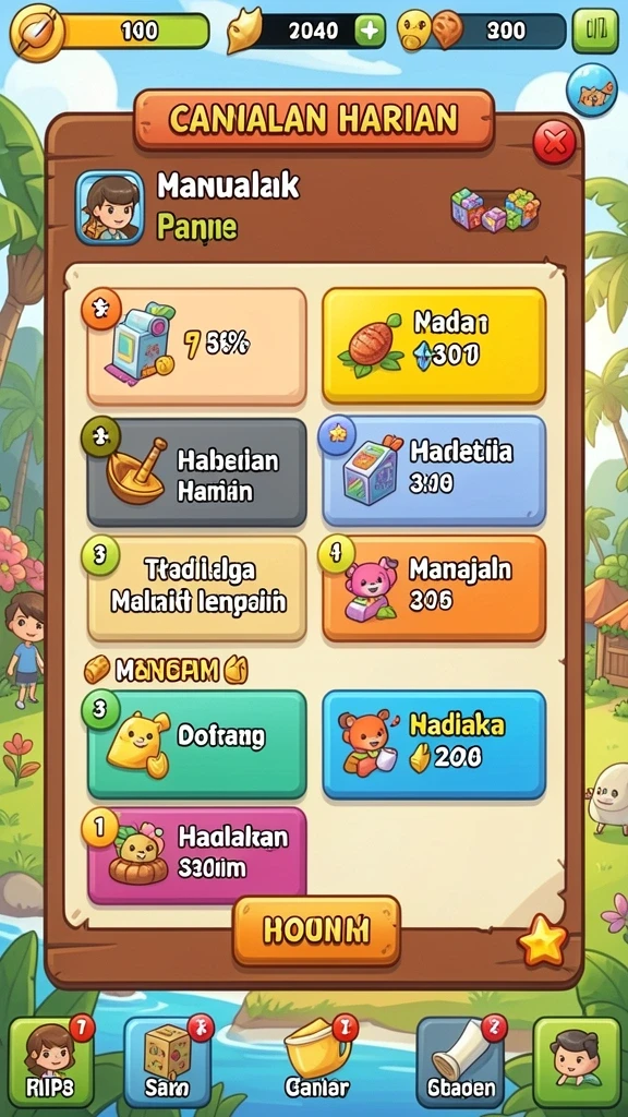 Tampilan awal yang menawan dengan efek visual yang luar biasa.