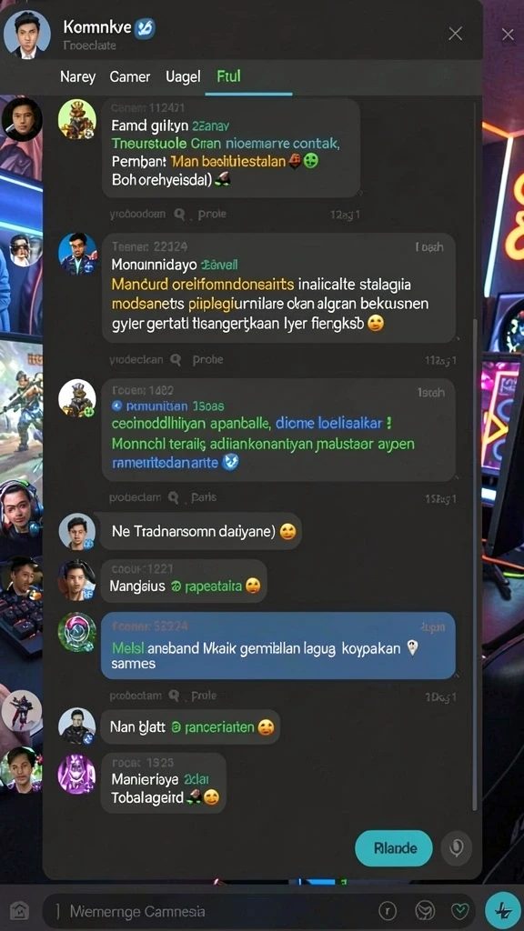 Fitur sosial untuk interaksi antar pemain.