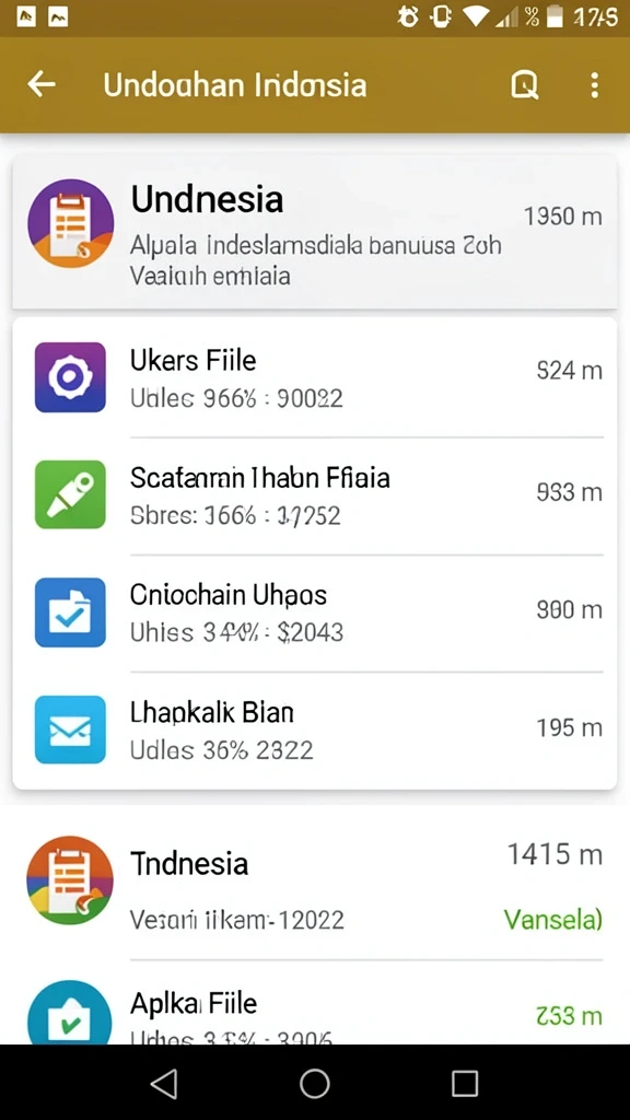 Kompetisi turnamen yang dinamis dan menarik.